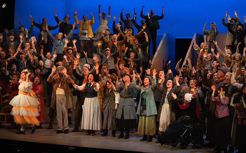 David Copperfield Rehearsal group 