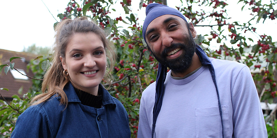 Sophie directed a performance with Deepraj Singh