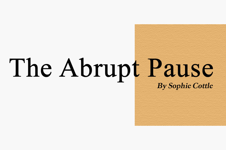 The Abrupt Pause - Poetry